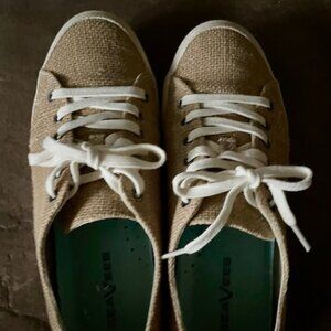 SeaVees Burlap Texture Sneakers
